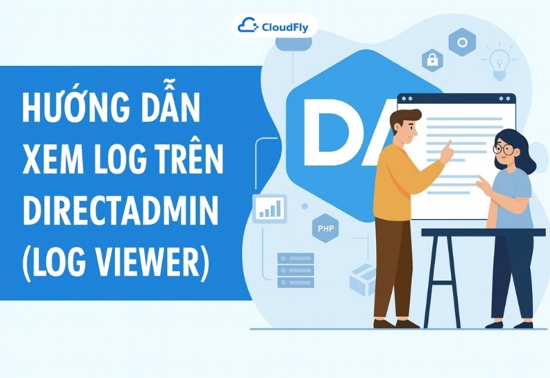 Hướng dẫn xem Log trên DirectAdmin (Log Viewer)