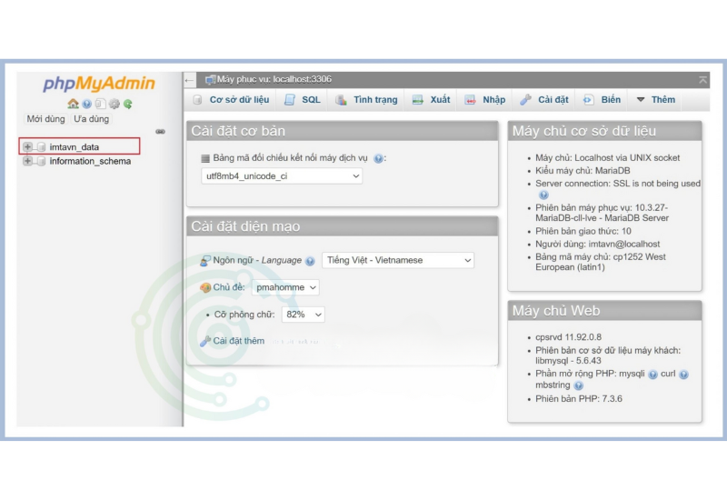 backup cơ sở dữ liệu wordpress 2