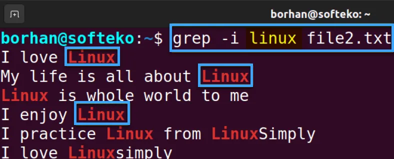 các cách sử dụng lệnh grep 1