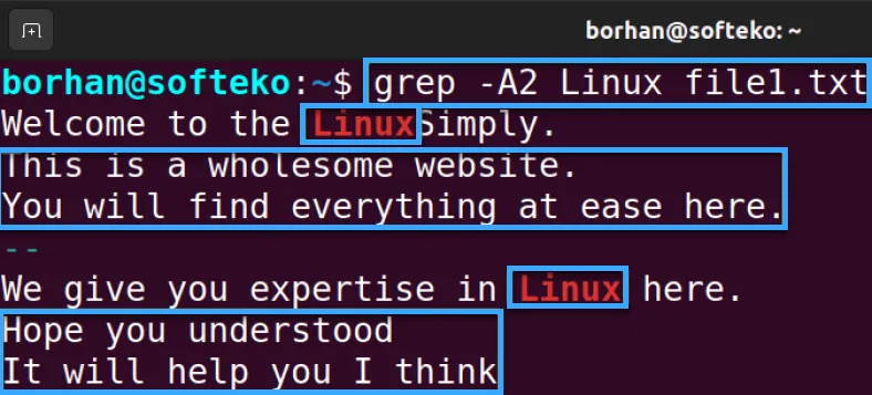 các cách sử dụng lệnh grep 10