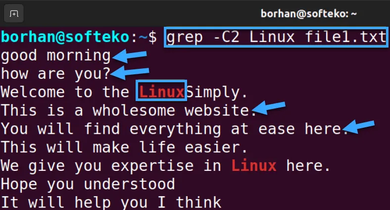 các cách sử dụng lệnh grep 11