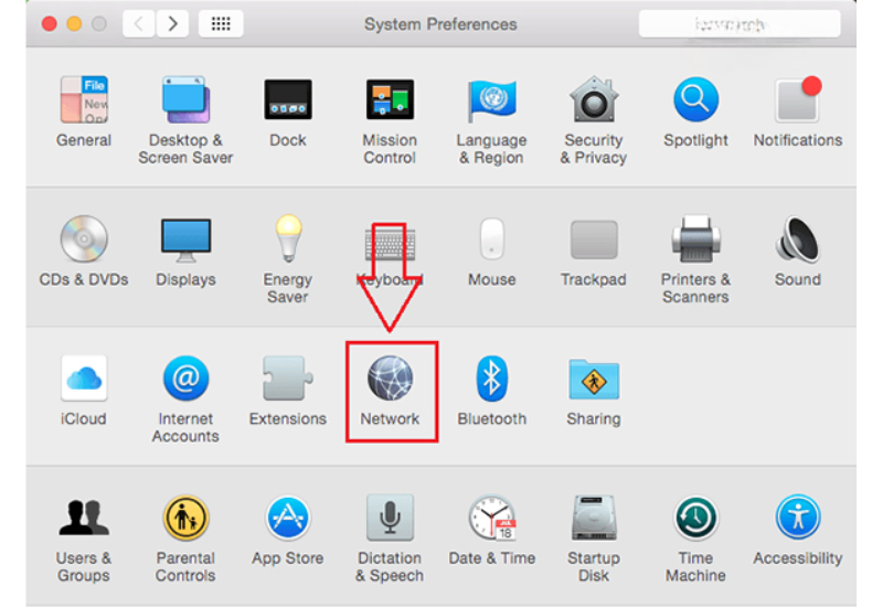 cách cài đặt dns cho router trên máy mac 2
