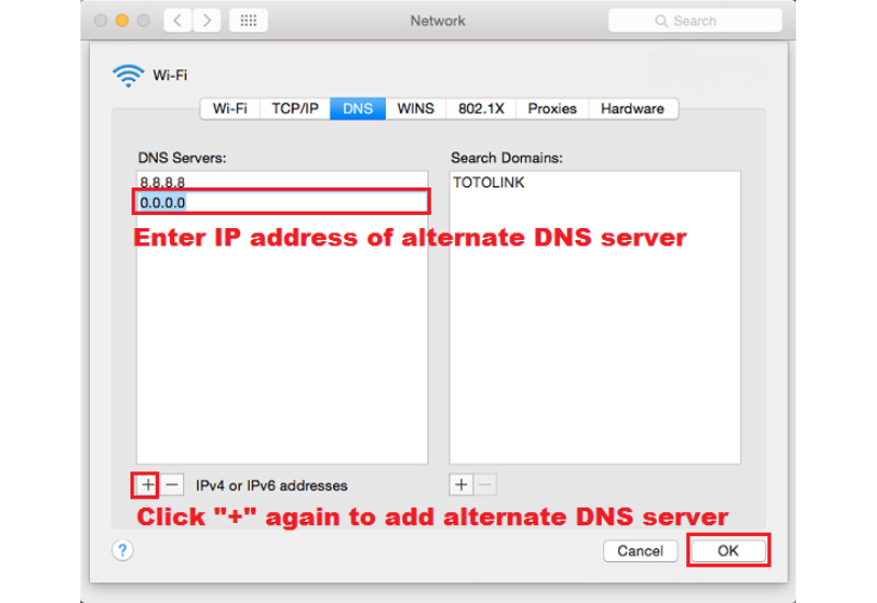 cách cài đặt dns cho router trên máy mac 4