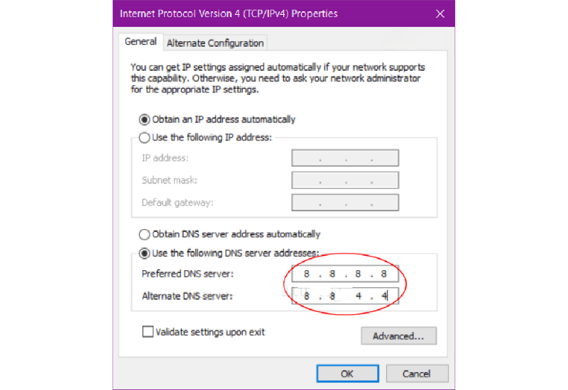 cách cài đặt dns cho router trên windows 4