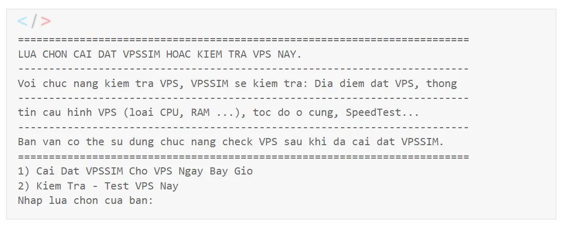 cách cài đặt vpssim đơn giản 1