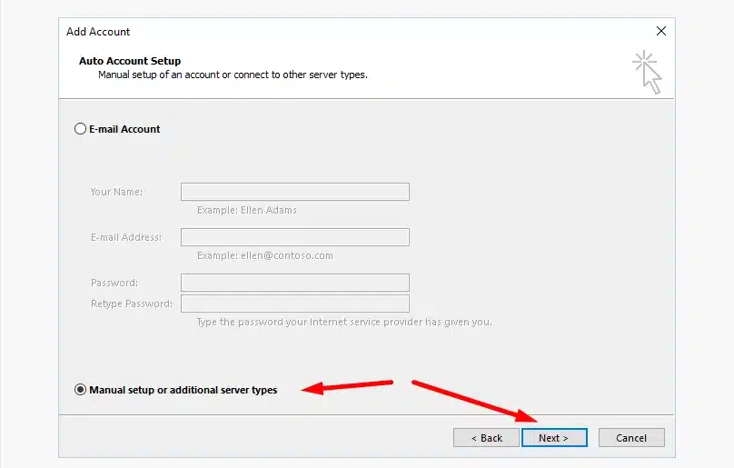 cách cài đặt zimbra mail trên outlook 1