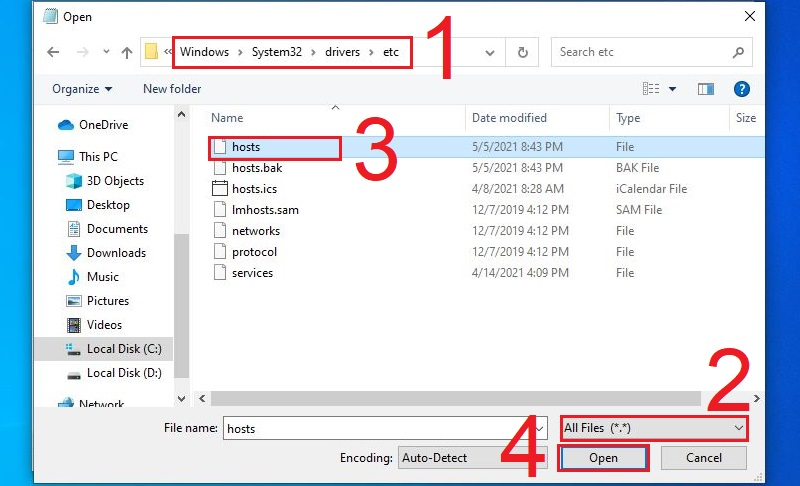 cách chỉnh sửa file hosts 5