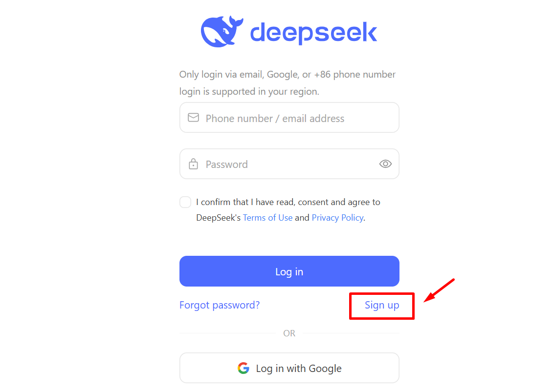 cách đăng ký tài khoản deepseek ai 1