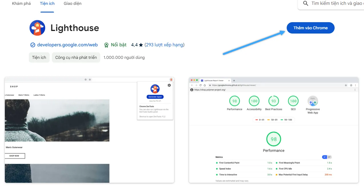 cách sử dụng google lighthouse là gì 3