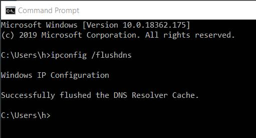cách sửa lỗi dns_probe_finished_nxdomain win