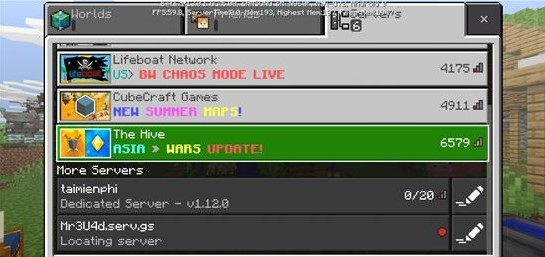 cách tạo server minecraft trên điện thoại 10