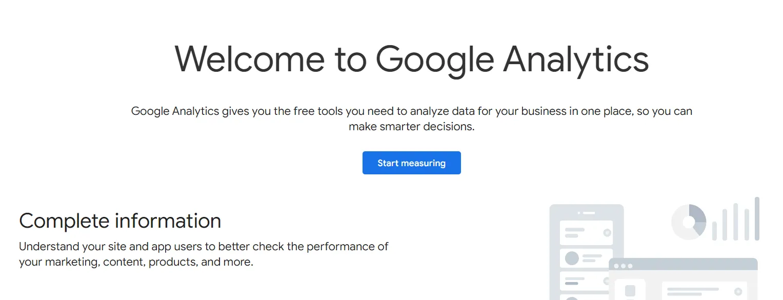 cách tạo tài khoản google analytics 1