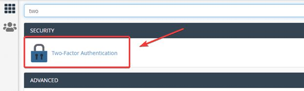 cách thiết lập bảo mật 2 lớp trên hosting cpanel 2