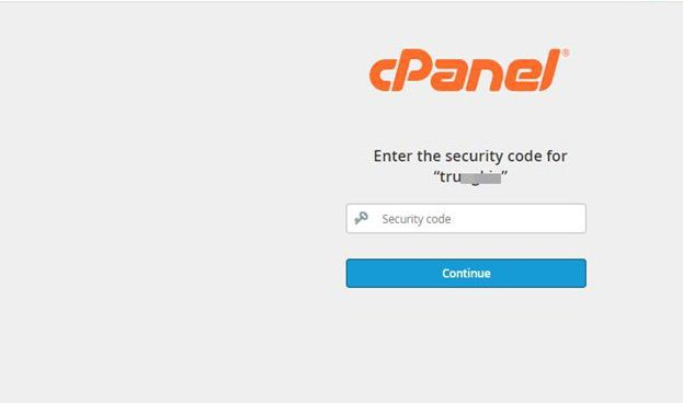 cách thiết lập bảo mật 2 lớp trên hosting cpanel 5