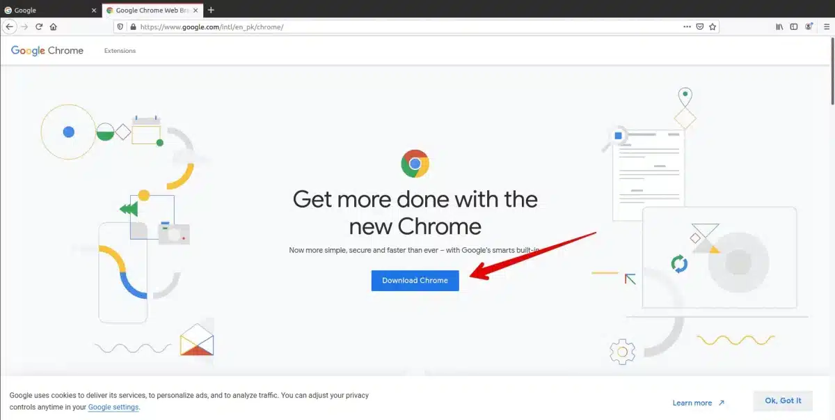 cài chrome trên ubuntu bằng đồ họa 1