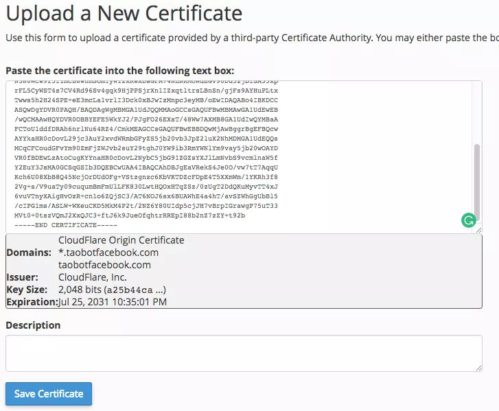 cài đặt cloudflare ssl miễn phí với full ssl 7