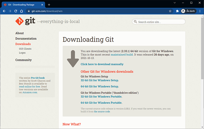 cài đặt openssl windows từ git for windows 1
