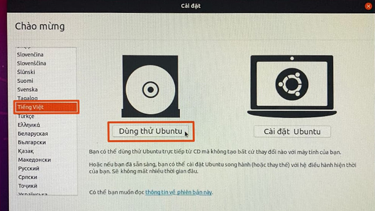 cài đặt ubuntu 1