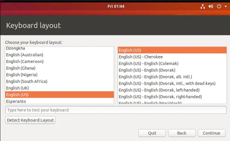 cài đặt ubuntu 2