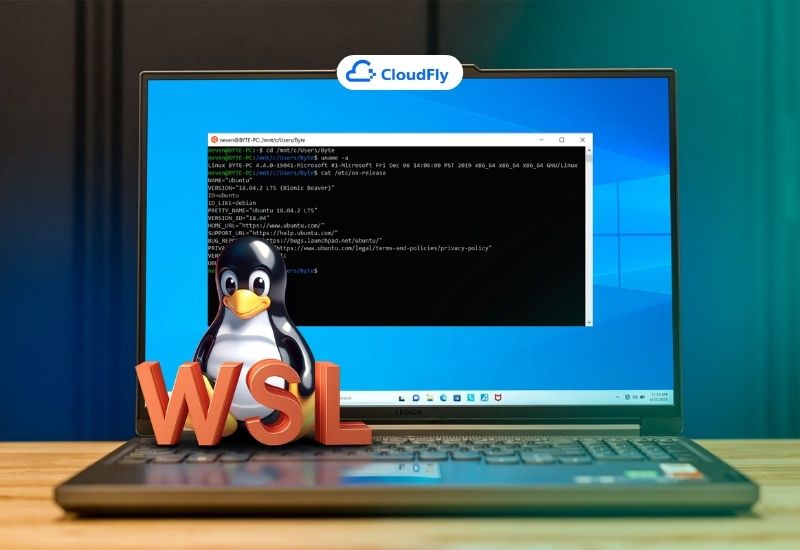 cài đặt wsl trên windows 10