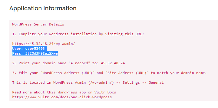 cài wordpress trên vps vultr