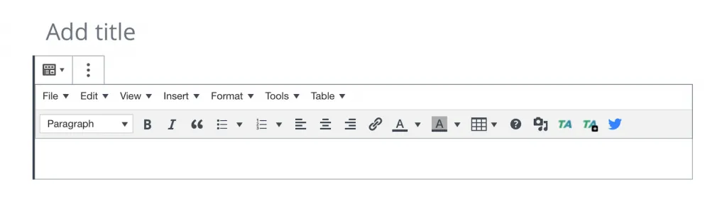 chỉnh sửa giao diện wordpress bằng old classic editor