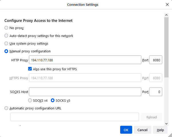 dùng proxy để fake ip