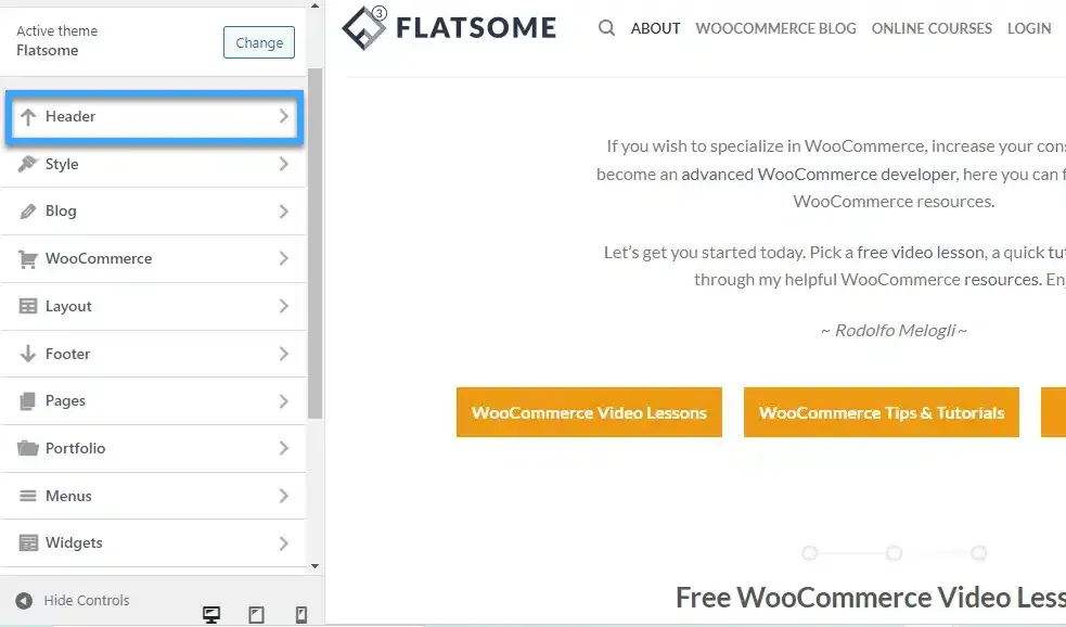 hướng dẫn cách custom theme flatsome wordpress 2