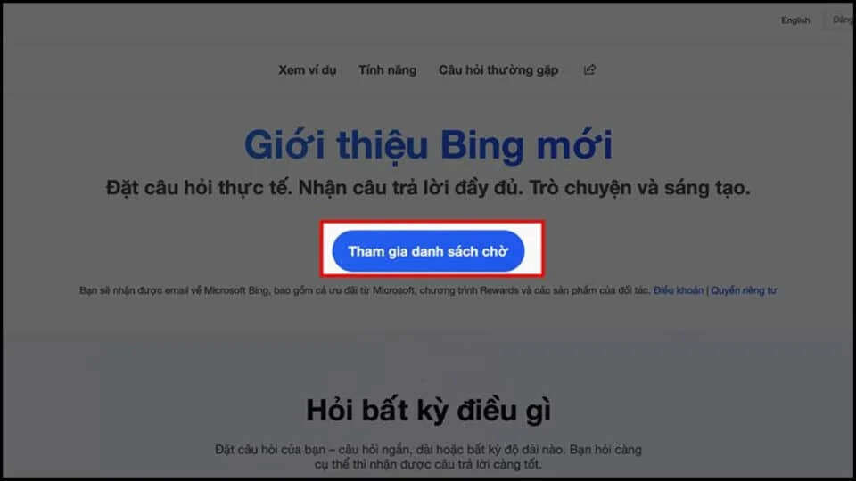 hướng dẫn cách đăng ký tài khoản bing ai 2