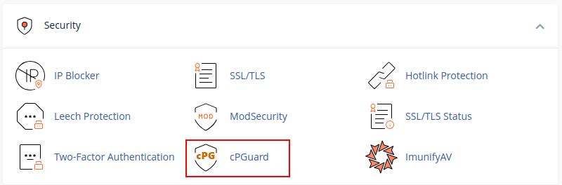 hướng dẫn cách sử dụng cpguard trên hosting 1