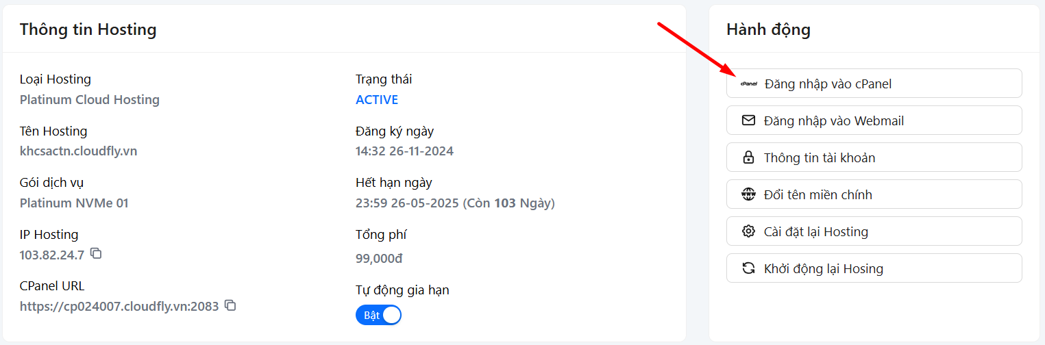 hướng dẫn cách sử dụng user manager trong cpanel 1