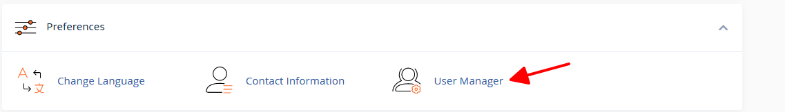 hướng dẫn cách sử dụng user manager trong cpanel 2