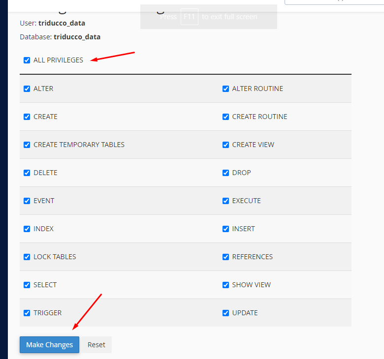 hướng dẫn cách tạo database trên hosting linux 4