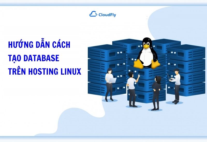 hướng dẫn cách tạo database trên hosting linux