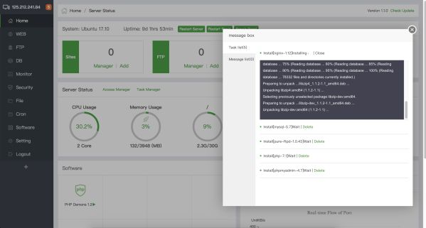 hướng dẫn cài đặt aapanel trên vps