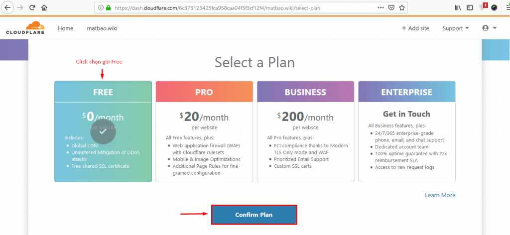 hướng dẫn cài đặt cloudflare chống ddos