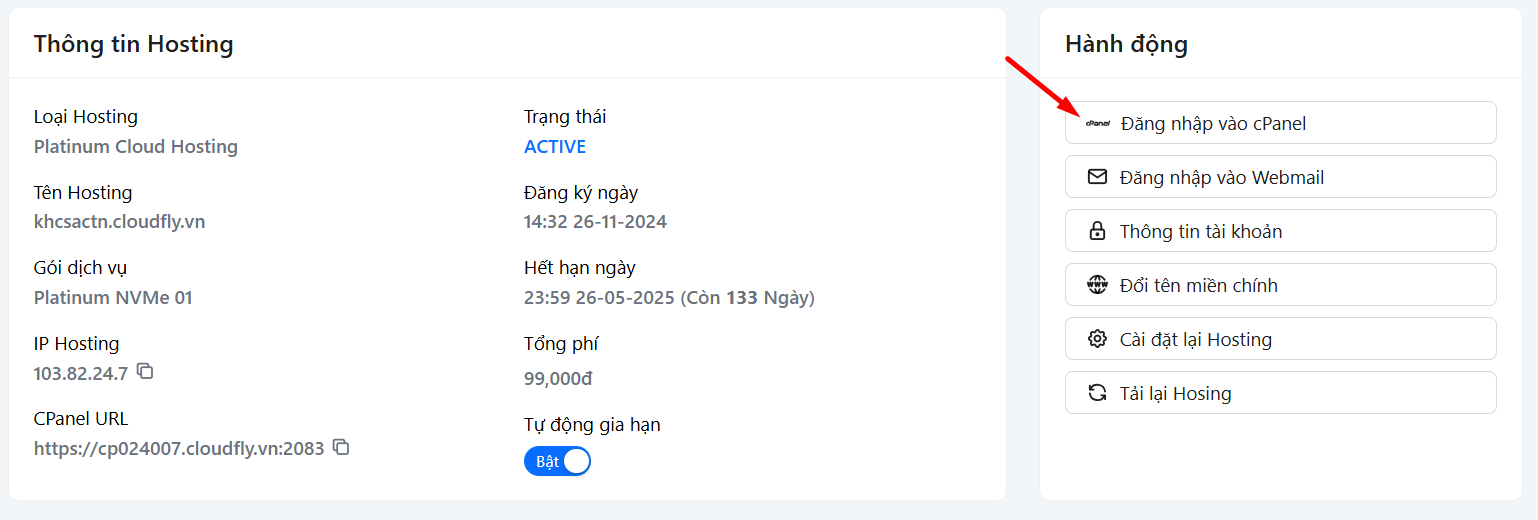 hướng dẫn chặn ip truy cập vào website bằng cpanel 1