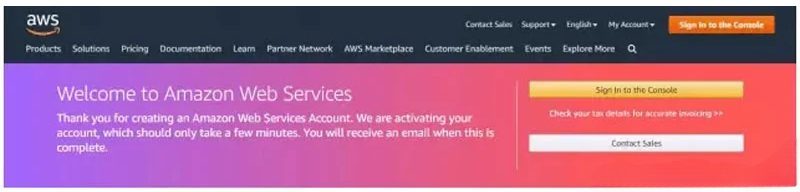 hướng dẫn đăng ký tài khoản amazon vps hosting 7