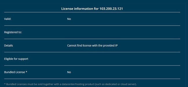 hướng dẫn kiểm tra directadmin bản quyền hay crack