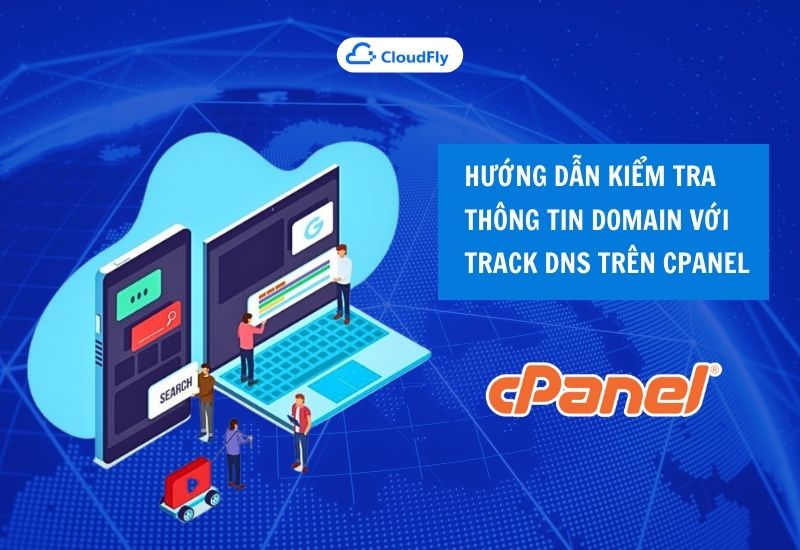 hướng dẫn kiểm tra thông tin domain với track dns trên cpanel