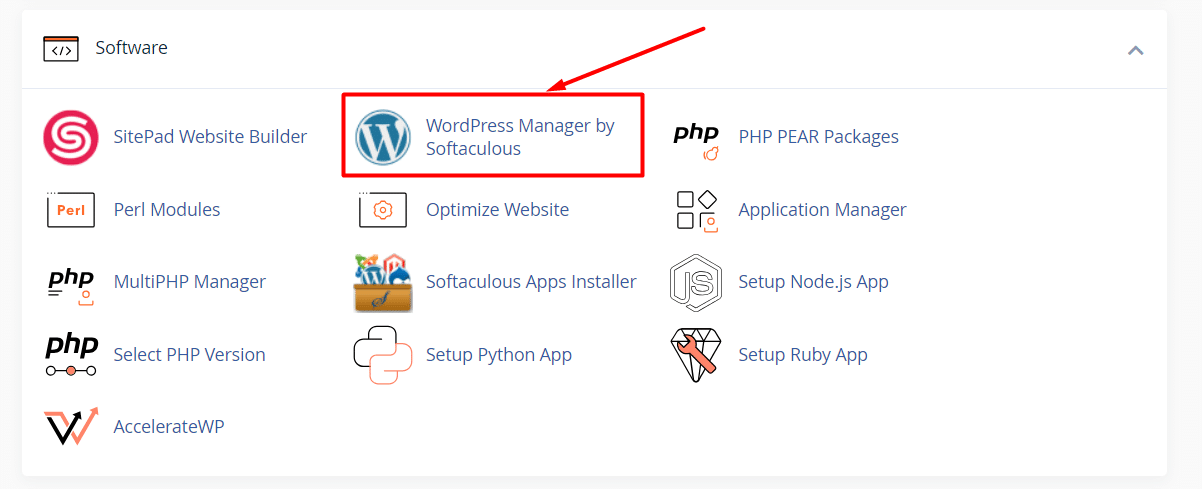 hướng dẫn quản lý website wordpress sử dụng softaculous trên cpanel hosting 2