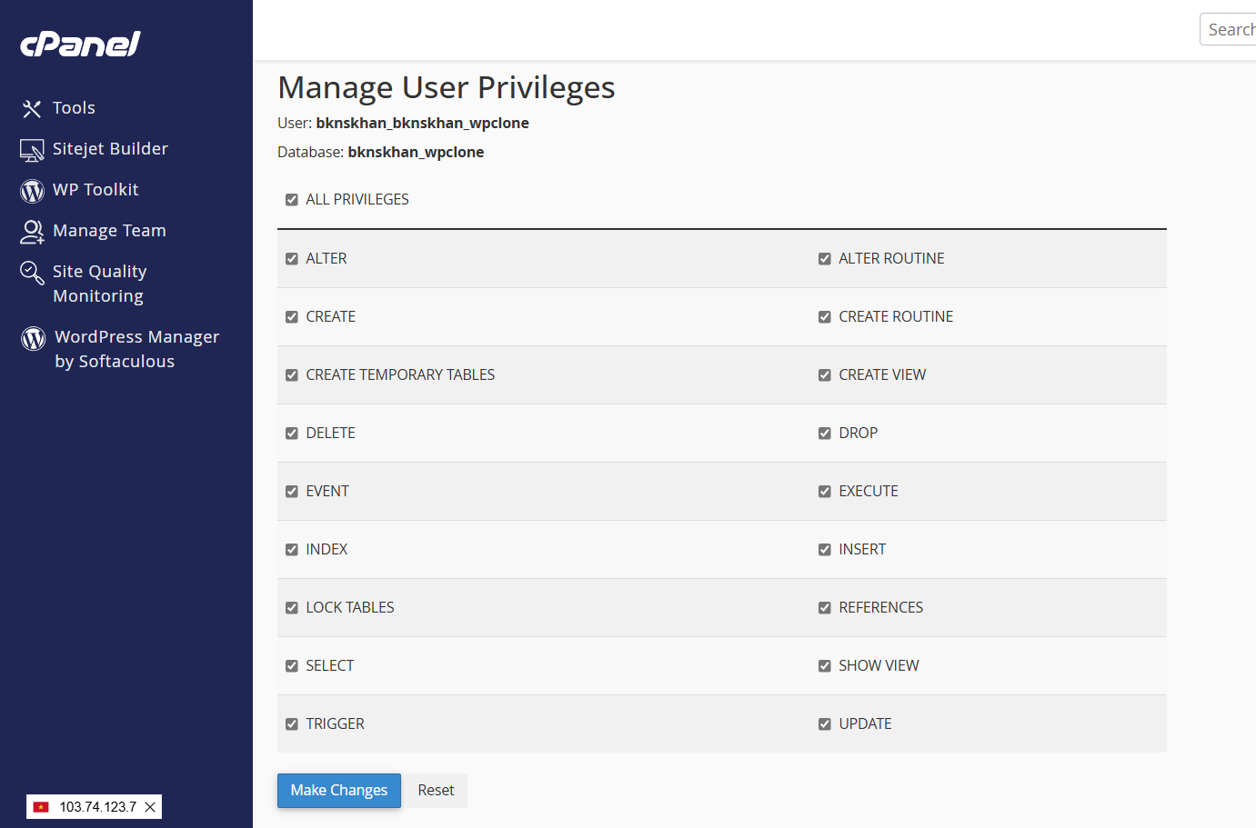 hướng dẫn sao chép cơ sở dữ liệu wordpress với phpmyadmin 9