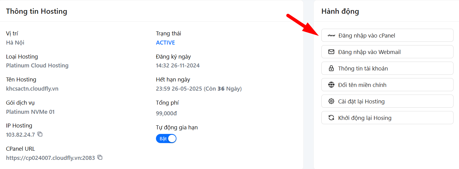 hướng dẫn sử dụng virus scanner trên cpanel hosting chi tiết 1