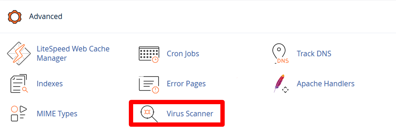 hướng dẫn sử dụng virus scanner trên cpanel hosting chi tiết 2