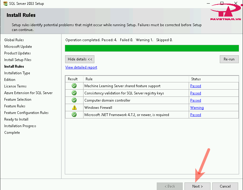 hướng dẫn tải và cài đặt sql server 2022 4