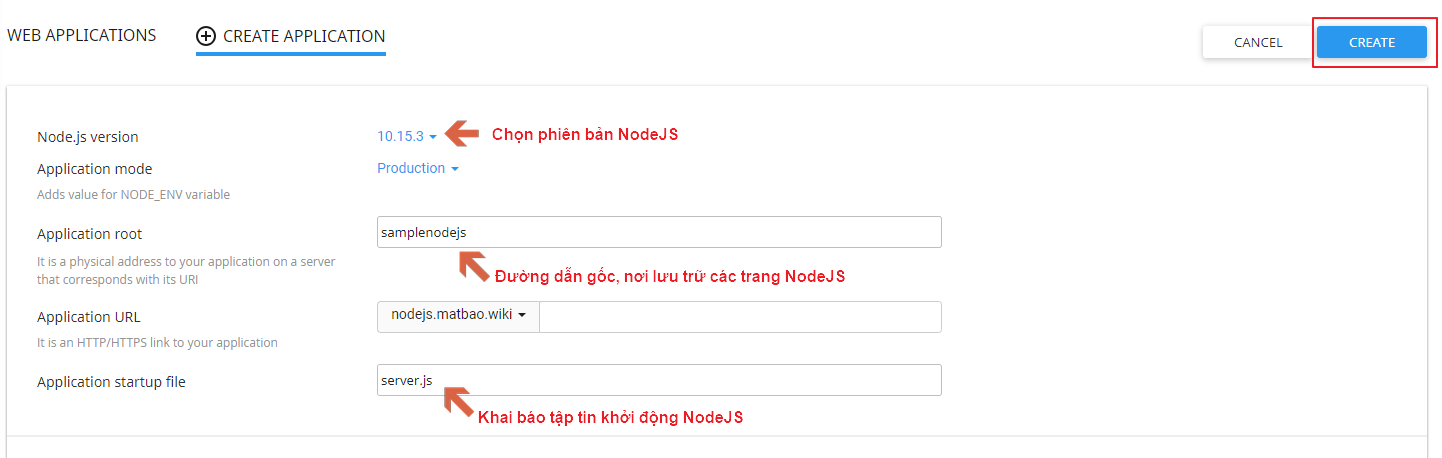 hướng dẫn tạo môi trường nodejs trên cloud hosting 3