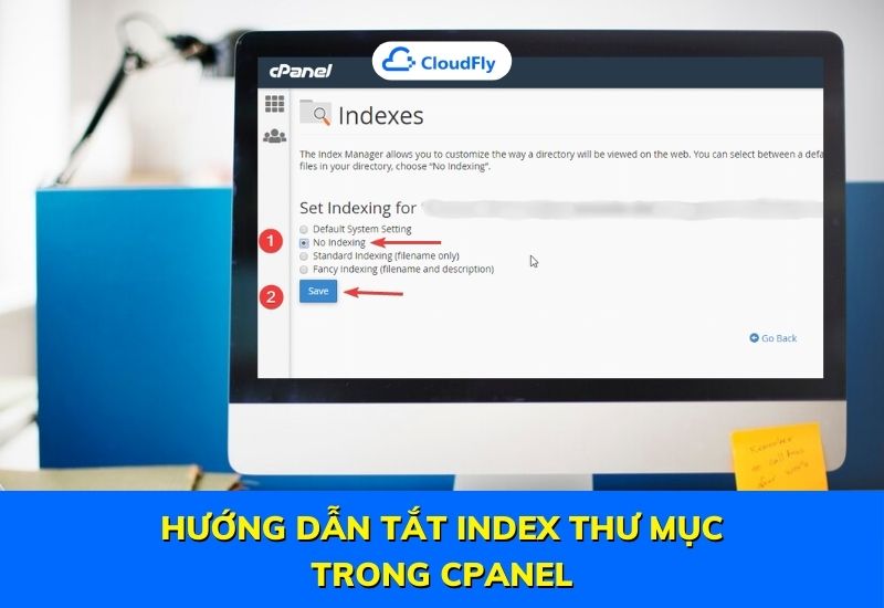 hướng dẫn tắt index thư mục trong cpanel