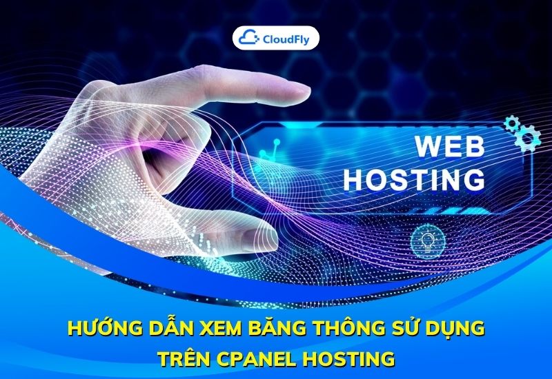 hướng dẫn xem băng thông sử dụng trên cpanel hosting