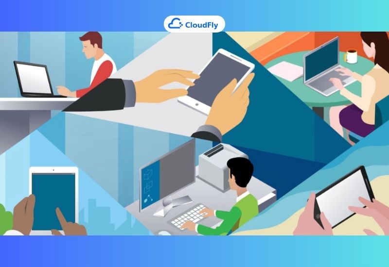 khả năng hợp tác và truy cập từ xa của cloud server trong giáo dục