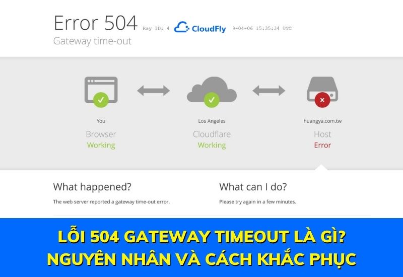 lỗi 504 gateway timeout là gì